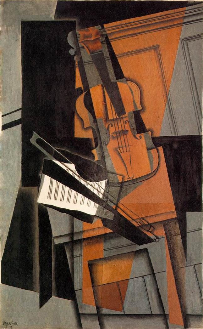 Juan Gris The Violin